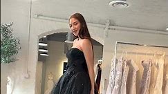 Sparkly Black Wedding Dress | Cocomelody Wedding Dresses Shopping