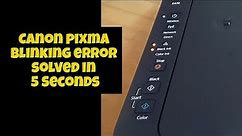 Canon Pixma light blinking problem solved/ Canon Printer blinking error 16 times solved/ Let's fix