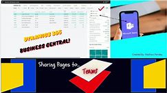 How to integrate Business Central with Microsoft Teams (Desktop and Mobile Apps) !