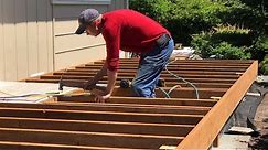 Installing Joists for Composite Decking