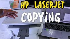 HP Laserjet MFP M140WE Copying
