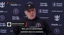 Inter Miami - Martino assure que Messi n'a pas de problème : "Je l'ai vu satisfait"