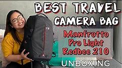 Best Travel Camera Backpack 2020 | Manfrotto Pro Light Redbee 210