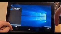 Installing Windows 10 ARM on Surface RT 1 (+ First Impresions)