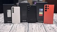 Samsung Galaxy S23, S23+, S23 Ultra - Unboxing and Ghostek Case Lineup