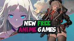 🌅 Top 5 New FREE TO PLAY Anime Games 2020 | SKYLENT