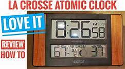 DETAILED REVIEW La Crosse Technology Atomic Clock with Outdoor Temperature Display I LOVE IT