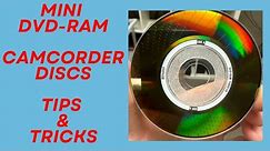 Mini DVD-Ram Camcorder Disc Common Problems & How to Fix