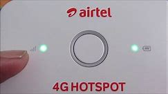 AIRTEL 4G HOTSPOT PORTABLE Wi-Fi ROUTER UNBOXING & REVIEW WITH SPEED TEST AND DATA PACK DETAILS(HIND