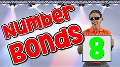 I Know My Number Bonds 8 | Number Bonds to 8 | Addition Song for Kids | Jack Hartmann