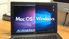 How to dual boot Mac OS and Windows 10 on Apple MacBook A1181 - also add SSD and RAM
