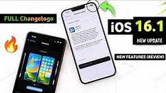 iOS 16.1 New Update Full Changelog & Review | iOS 16.1 Update iphone 11 & 12/13