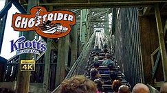 2023 Ghost Rider Roller Coaster Back Row On Ride 4K POV Knott's Berry Farm