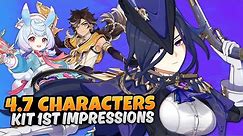 Clorinde's kit is amazing BUT... | 4.7 Characters 1st impressions
