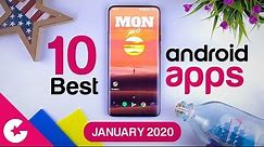 Top 10 Best Apps for Android - Free Apps 2020 (January)