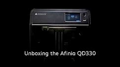 Afinia QD330 3D Printer - Unboxing and Setup