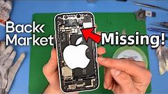 Does a Refurbished iPhone from BackMarket have original parts?