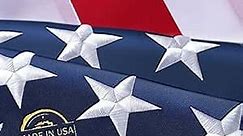 American Flag 3x5 FT Outdoor - American Flag Heavy Duty 3x5,All Weather Sewn Stripes Embroidered Stars…