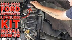 ReadyLift 2.5" Leveling Kit Install Ford f-250 Superduty