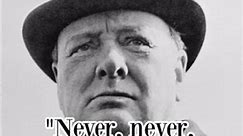 Winston Churchill Greatest Quotes #shorts #quotes #motivation