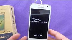 Samsung Galaxy Core Prime Unboxing and First look For Metro Pcs\T-mobile