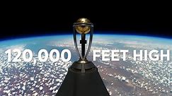 ICC Men's Cricket World Cup Trophy Tour 2023 launches into space