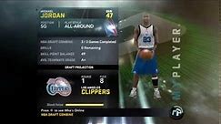 NBA 2K11 My Player - Drafted 8th Pick To The L.A. Clippers Feat. Michael Jordan | iPodKingCarter