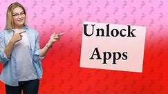 How do I unblock blocked apps on my Samsung phone?