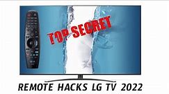 LG TV Remote Control Hacks