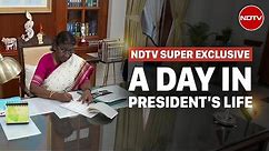 A Day In The Life Of President Droupadi Murmu | NDTV EXCLUSIVE