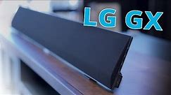 The LG GX Soundbar Is CRAZY Thin! | Review + Sound Test