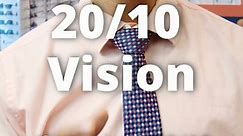 What does 20/20 Vision Mean?