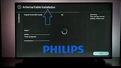 PHILIPS SMART TV SETUP . FAST and EASY