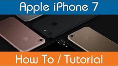 How To Sign Into iCloud - iPhone 7