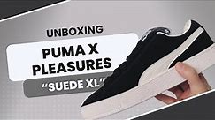 Puma x Pleasures Suede XL Streetwear Brand Shoe Unboxing