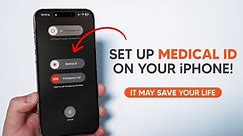 How To Set Up and Use Medical ID on your iPhone - It May Save your Life!!