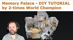 How to create a Memory Palace - Tutorial by 2-times World Champion