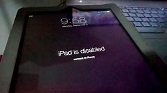 How to Restore a DISABLED or LOCKED iphone / IPAD