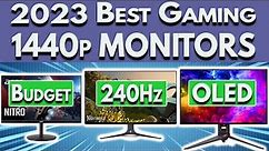 Best 1440p Gaming Monitor 2023 - Budget, 240Hz & OLED 1440p Gaming Monitors