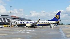 BRUSSELS - BELGIUM, AUGUST 2015: airport view, preparation of flight