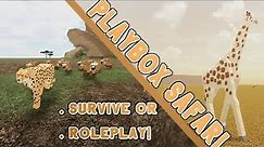 [ROBLOX] A NEW ANIMAL GAME? - PlayBox Safari [Animal Roleplay & Survival Game !]