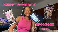 What’s on my IPHONE XR 2024 edition!🎀