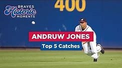 Top 5 Andruw Jones Catches | Historic Moments