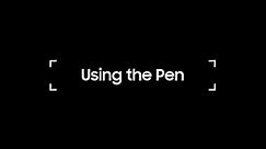 Flip Interactive Display: How To Use the Pen