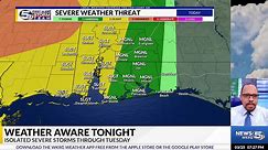 7:30 PM TUESDAY Severe Weather Update