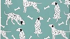 Dog Dalmatians Blanket Soft Flannel Cozy and Comfy for All Seasons Funny Pattern Full Sizes for Couch Sofa Bed Office and Camping (40"X30") XSmall Size for Toddler