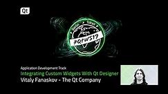 Qt Designer tutorial: Integrate custom widgets