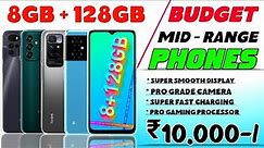 8gb Ram 128gb Rom | Best Budget Mid-range Phones Under 10000₹