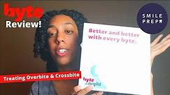 Byte at Night clear aligners for Treating Crossbite & Overbite (bite issues) | Byte Reviews | Part 1
