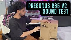 Studio Referance Monitors - Presonus R65 V2 Sound Test 2023
